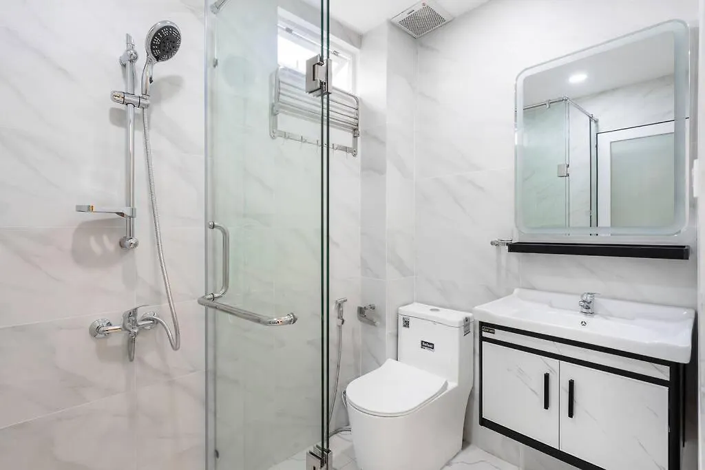 Le House - 1A Btw Airport And D1 Center, Fast Wifi And Check-In 24-7 Apartment Ho Chi Minh City